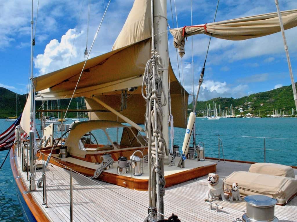 crewed yacht charters antigua